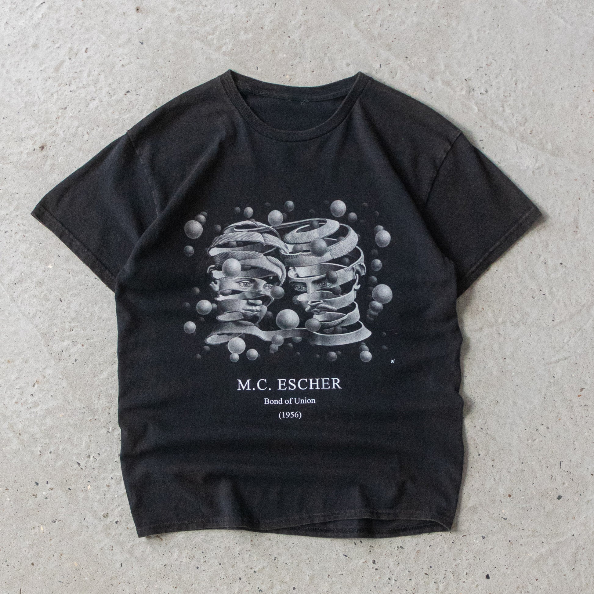 Vintage 2000s M.C Escher Bond of Union Tee - S - AL Vintage