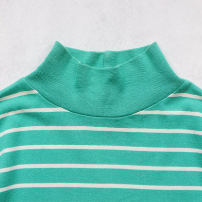 Vintage 80s Polo Ralph Lauren Mockneck Longsleeve Tee - S