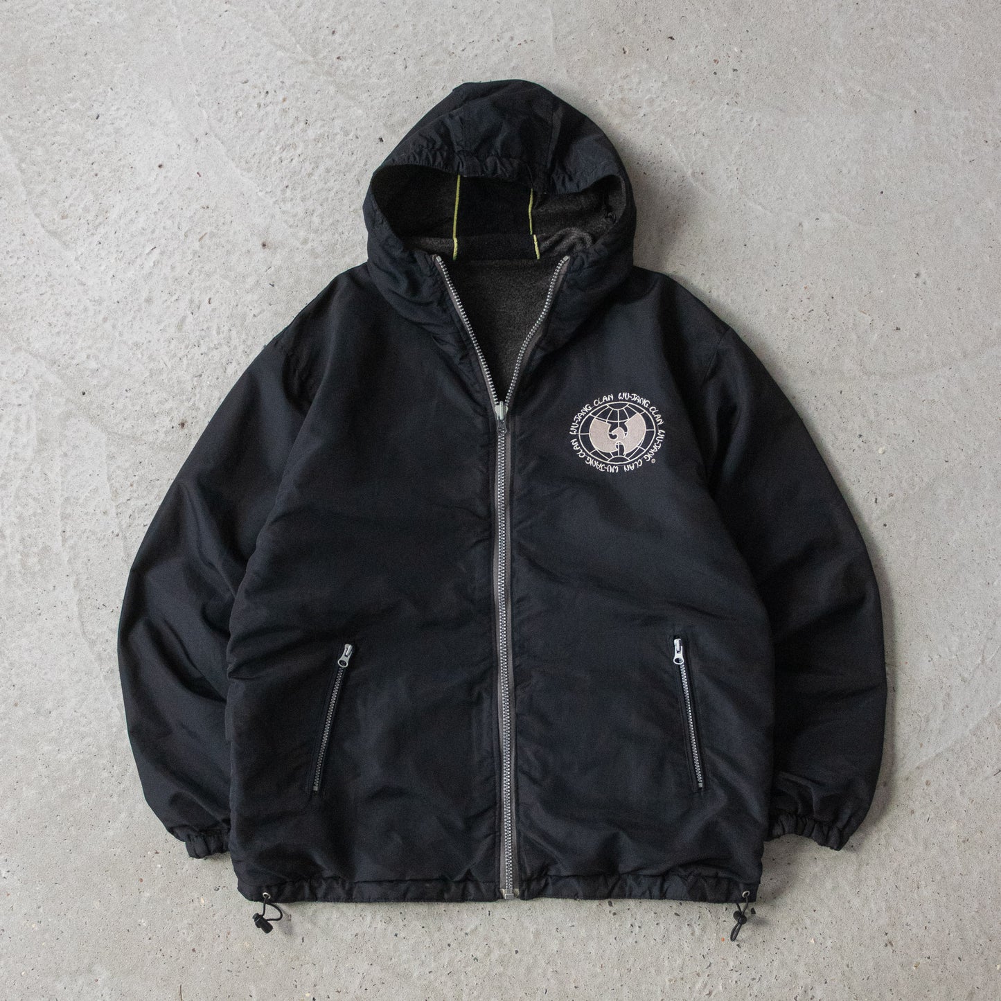 Vintage 90s Wu-Tang Clan Reversible Jacket - XL