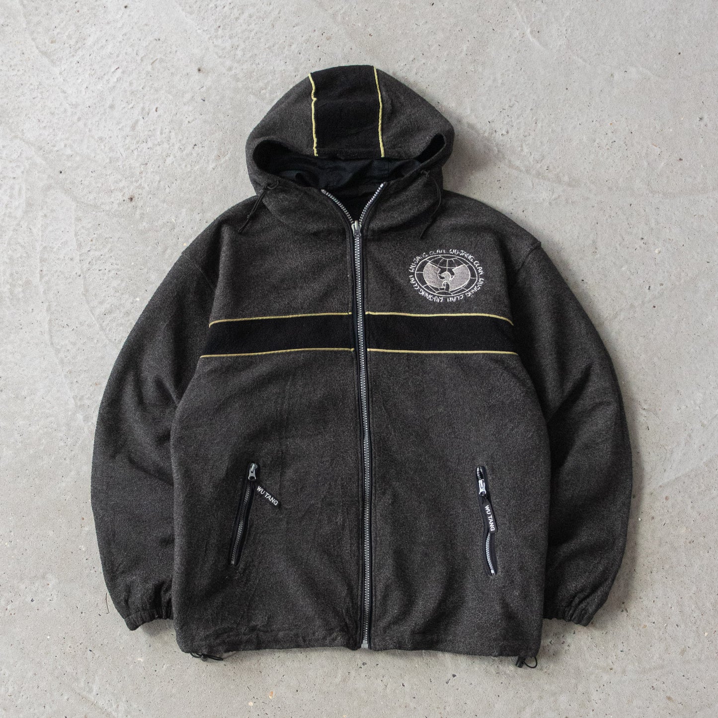 Vintage 90s Wu-Tang Clan Reversible Jacket - XL