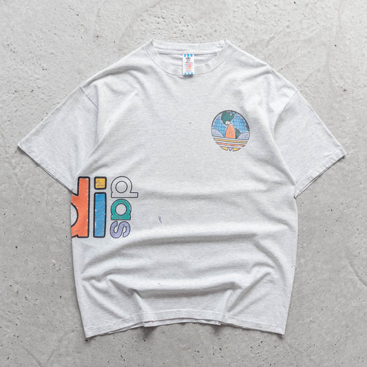 Adidas Soccer Wraparound Graphic Tee – 90s (XL)