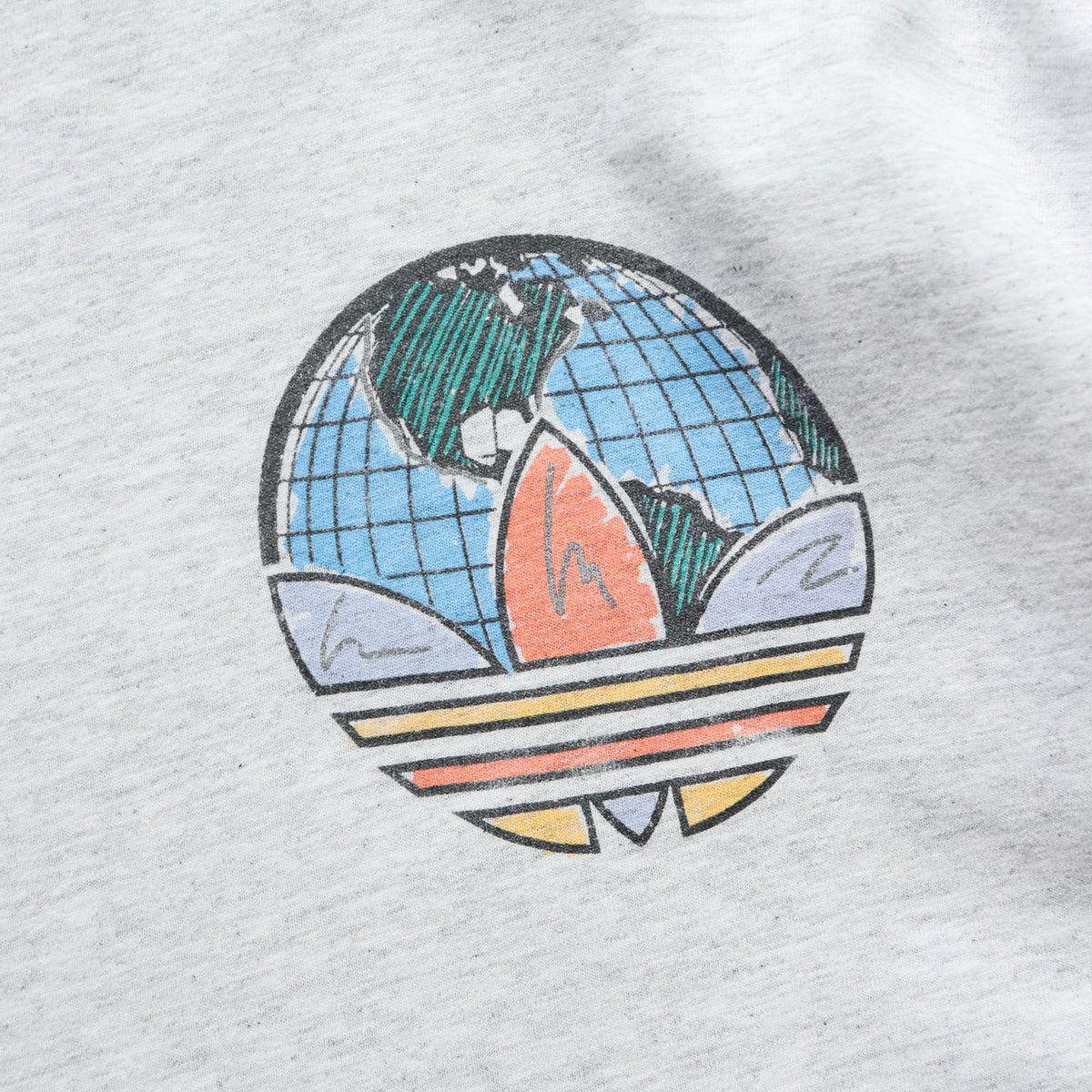 Adidas Soccer Wraparound Graphic Tee – 90s (XL)