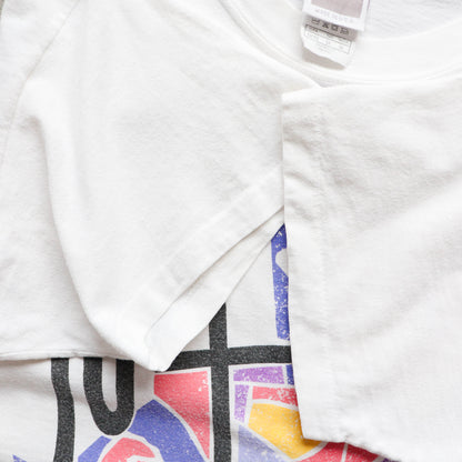 Nike Abstract Wraparound Graphic Tee – 90s (M)