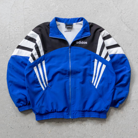Adidas 3-Stripe Windbreaker Jacket - 90s (L)