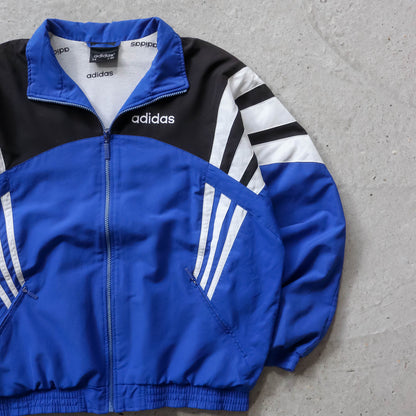 Adidas 3-Stripe Windbreaker Jacket - 90s (L)