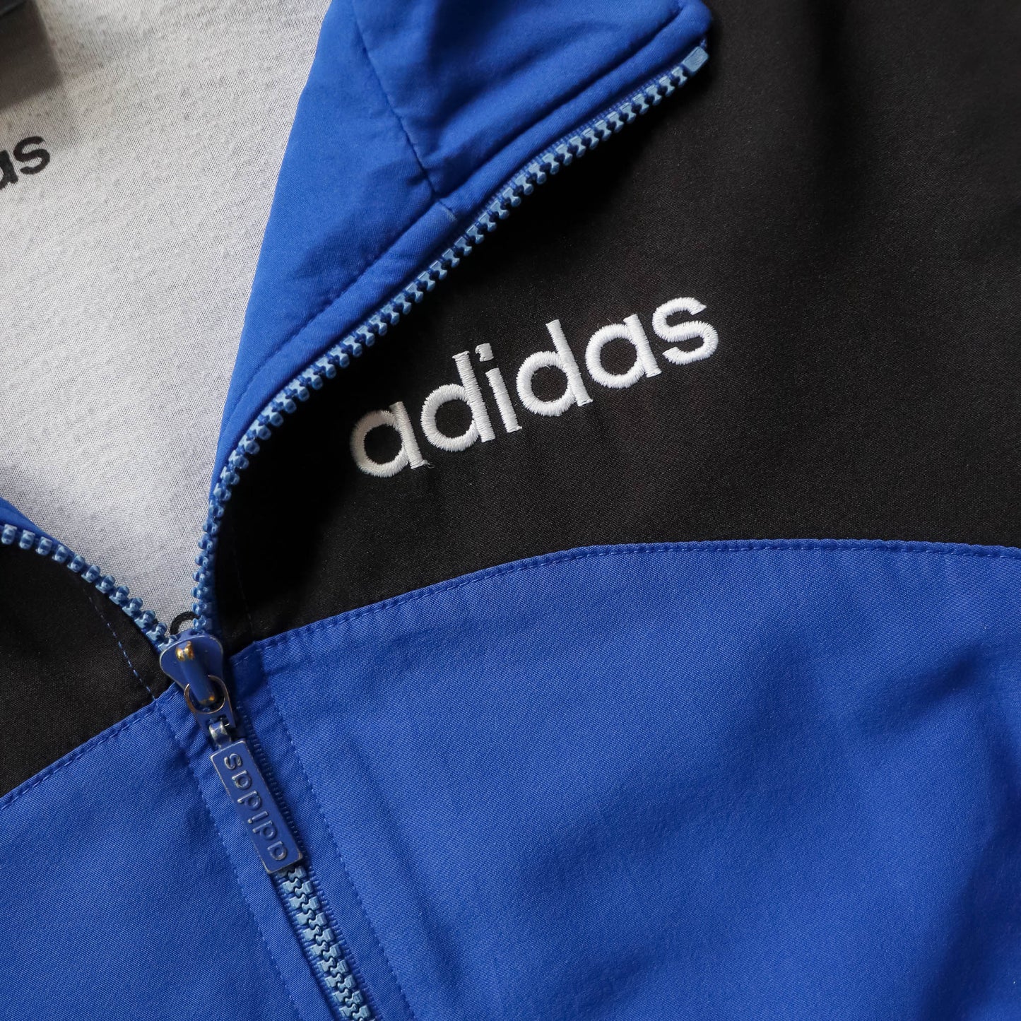 Adidas 3-Stripe Windbreaker Jacket - 90s (L)