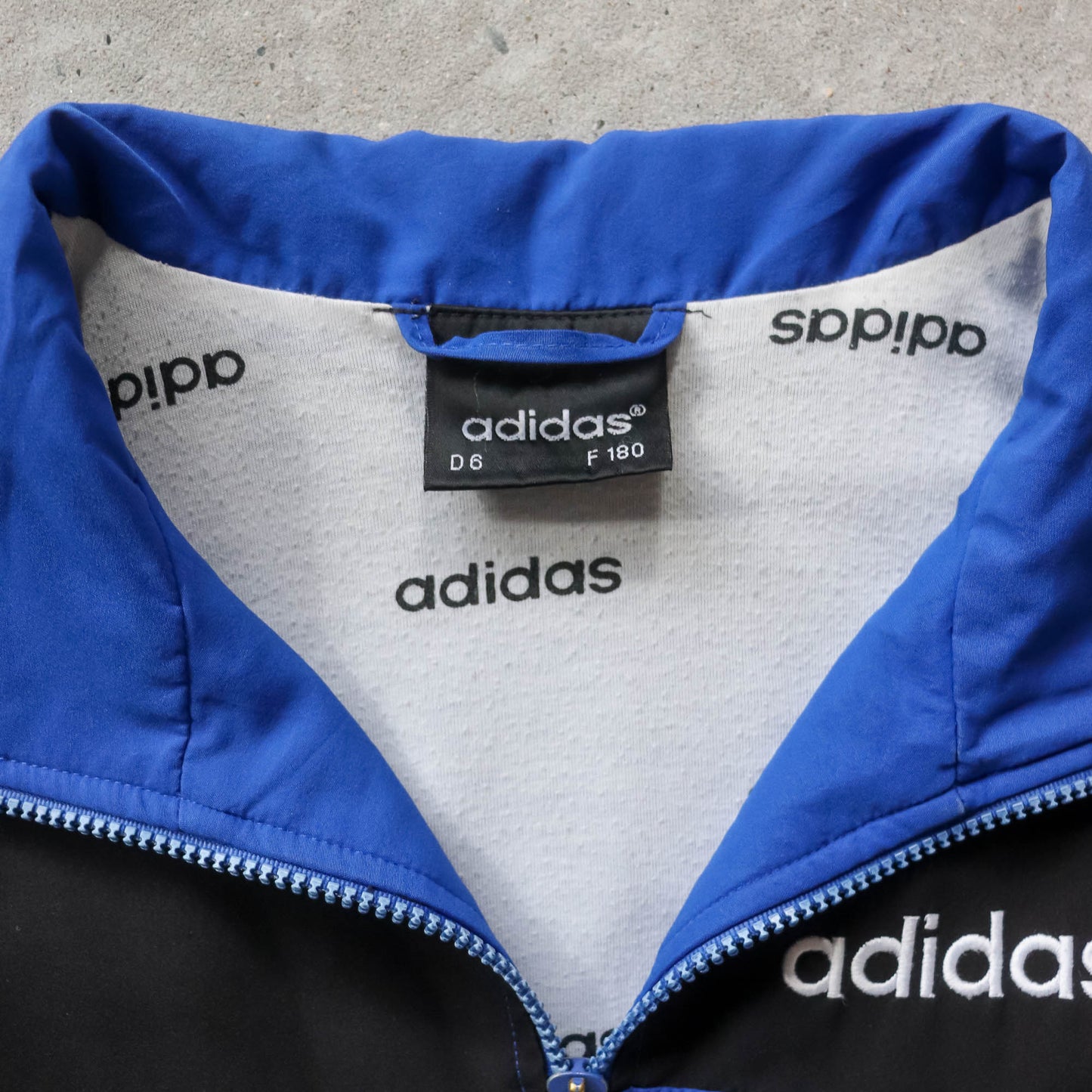 Adidas 3-Stripe Windbreaker Jacket - 90s (L)