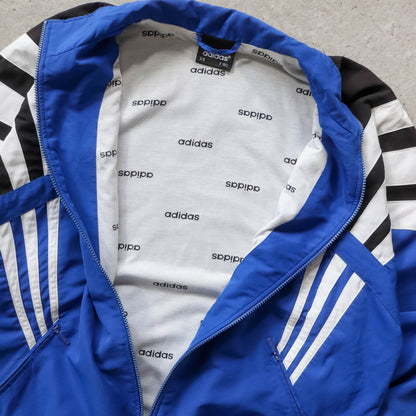 Adidas 3-Stripe Windbreaker Jacket - 90s (L)
