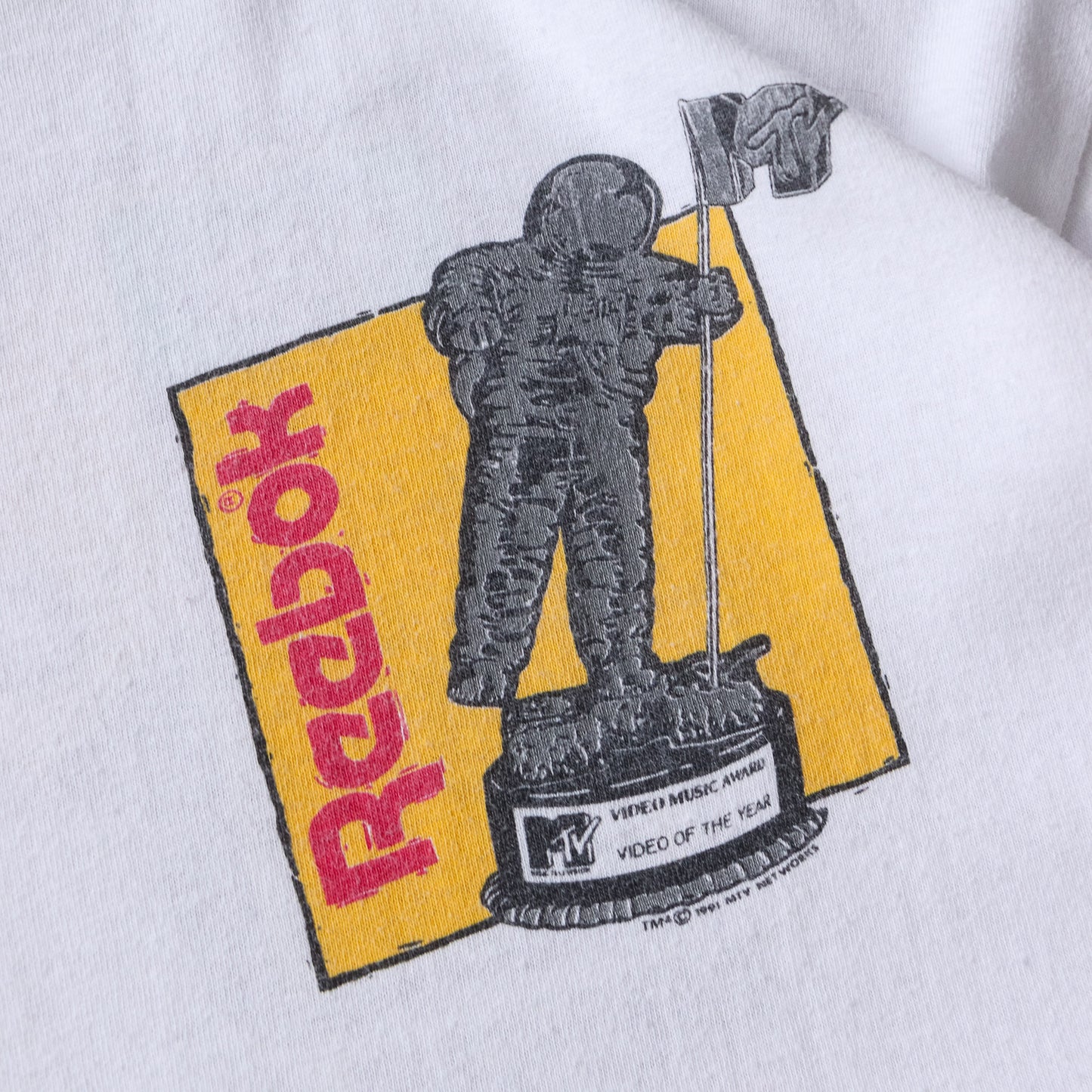 Vintage 1991 MTV Music Video Awards Reebok Tee - XL