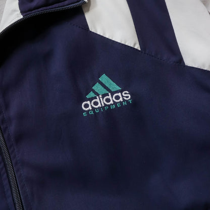 Adidas Equipment Embroidered Windbreaker Jacket - 90s (L)