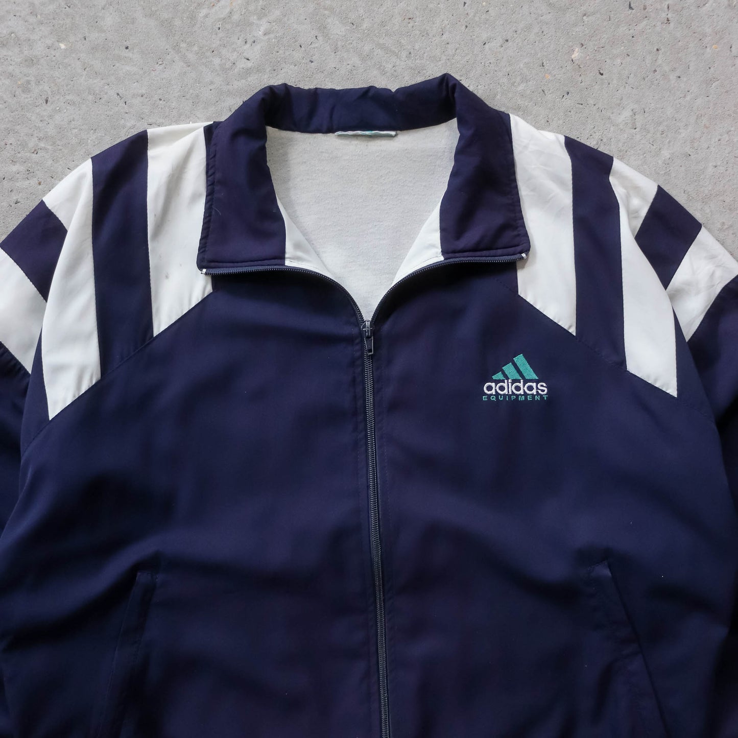Adidas Equipment Embroidered Windbreaker Jacket - 90s (L)