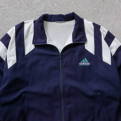 Adidas Equipment Embroidered Windbreaker Jacket - 90s (L)