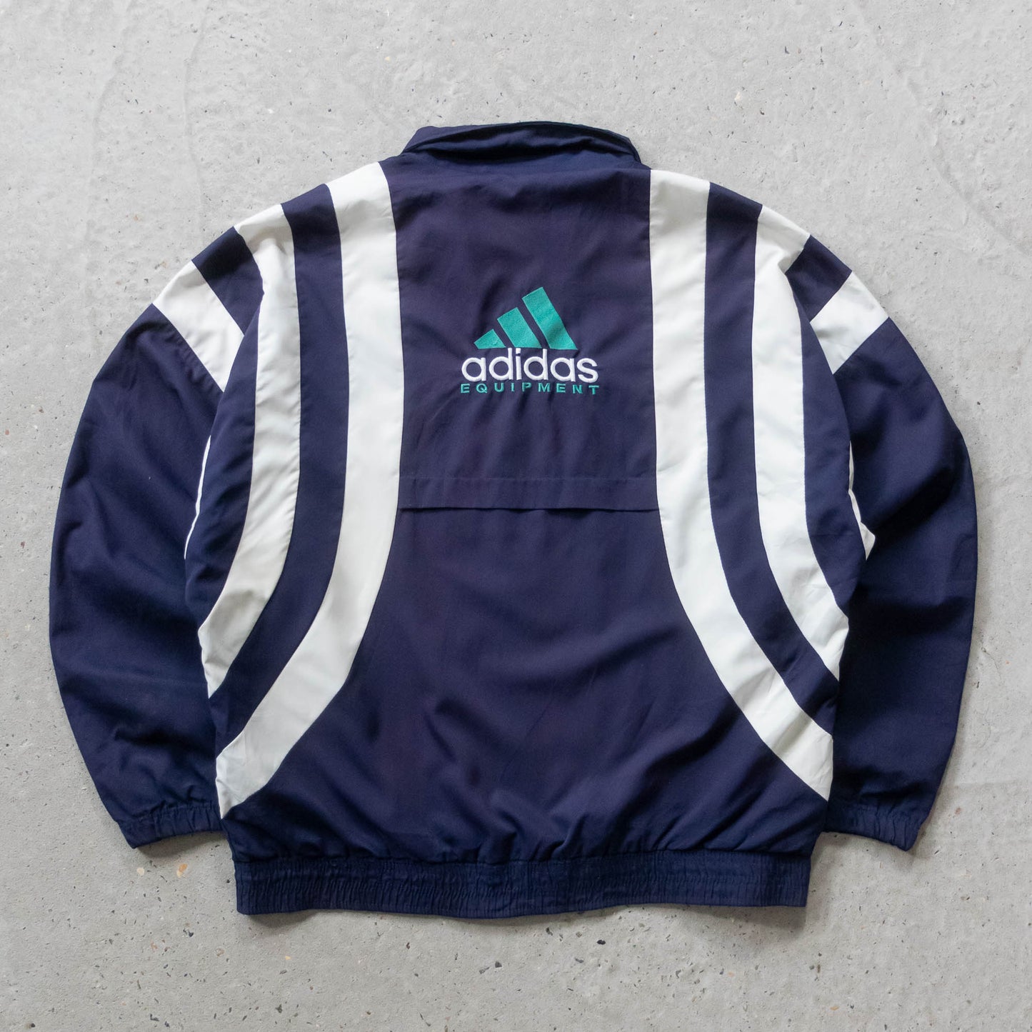 Adidas Equipment Embroidered Windbreaker Jacket - 90s (L)