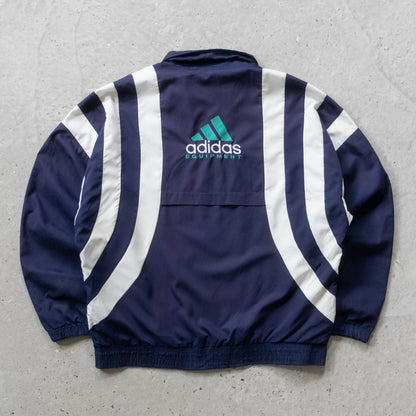 Adidas Equipment Embroidered Windbreaker Jacket - 90s (L)