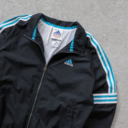 Adidas 3-Stripe Windbreaker Jacket - 90s (L)
