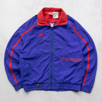 Vintage 90s Nike International Track Jacket - S
