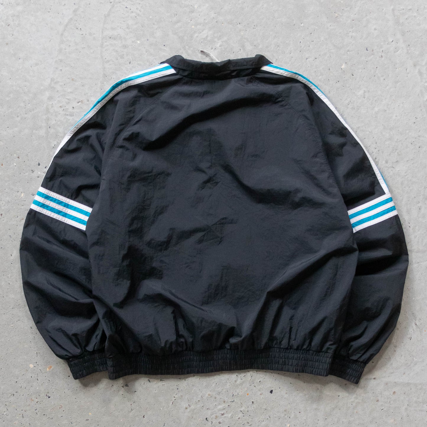 Adidas 3-Stripe Windbreaker Jacket - 90s (L)