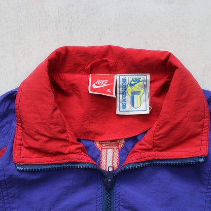 Vintage 90s Nike International Track Jacket - S