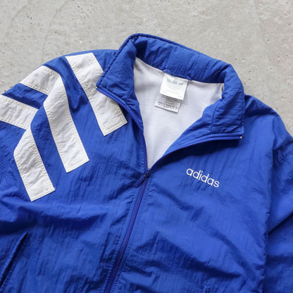 Adidas 3-Stripe Windbreaker Jacket - 90s (M)