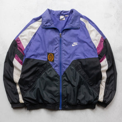 Vintage 90s Nike Colourblock Track Jacket - M