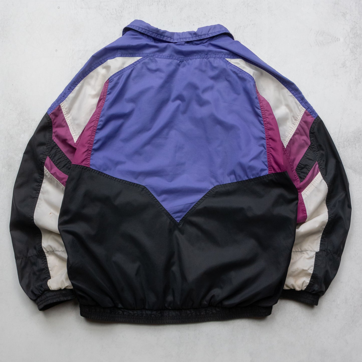 Vintage 90s Nike Colourblock Track Jacket - M