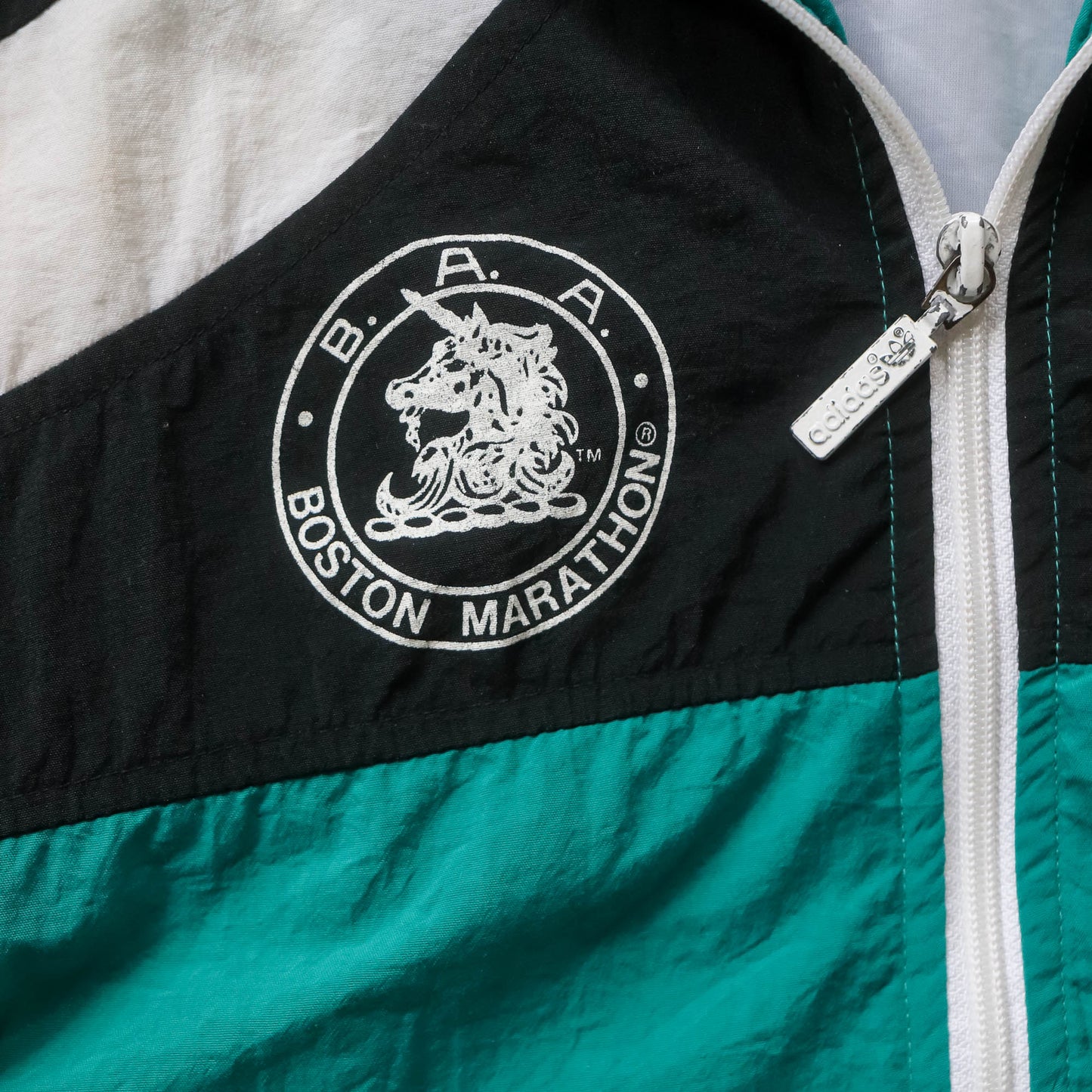 Adidas Equipment Boston Marathon Windbreaker Jacket - 1993 (L)