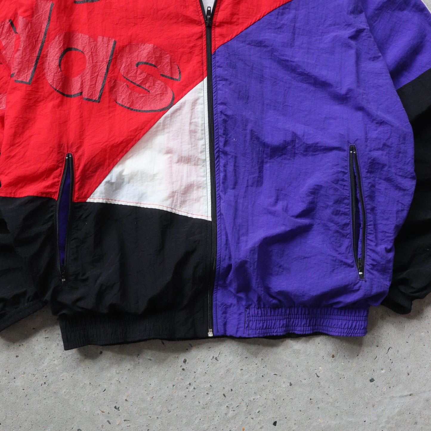 Adidas Trefoil Big Logo Windbreaker Jacket - 90s (M)