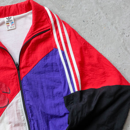 Adidas Trefoil Big Logo Windbreaker Jacket - 90s (M)