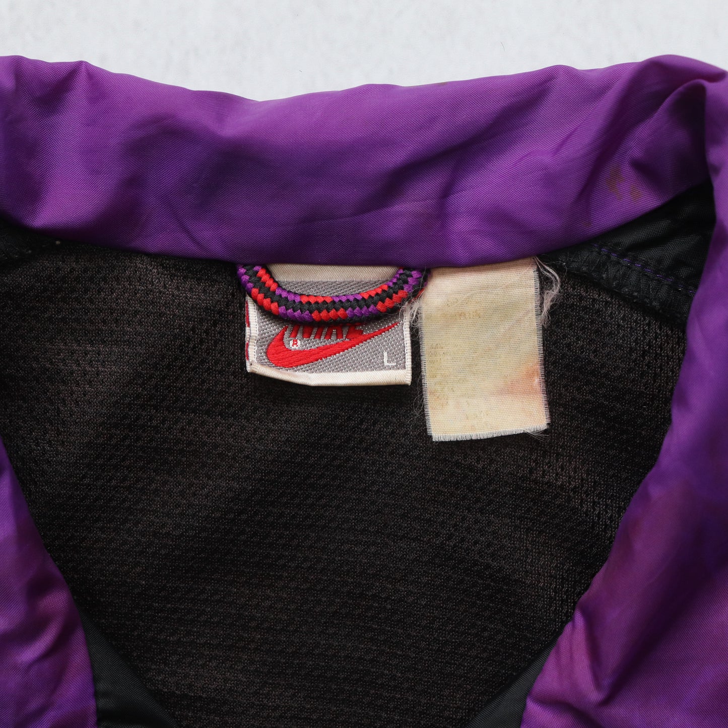 Vintage 90s Nike Colourblock Windbreaker Jacket - L