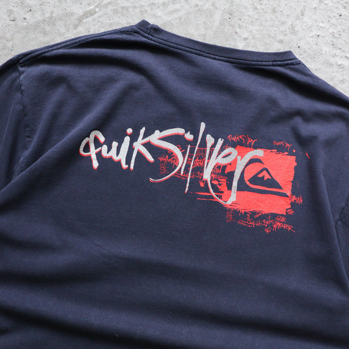 Quiksilver Double Sided Graffiti Tee – 2000s (L)