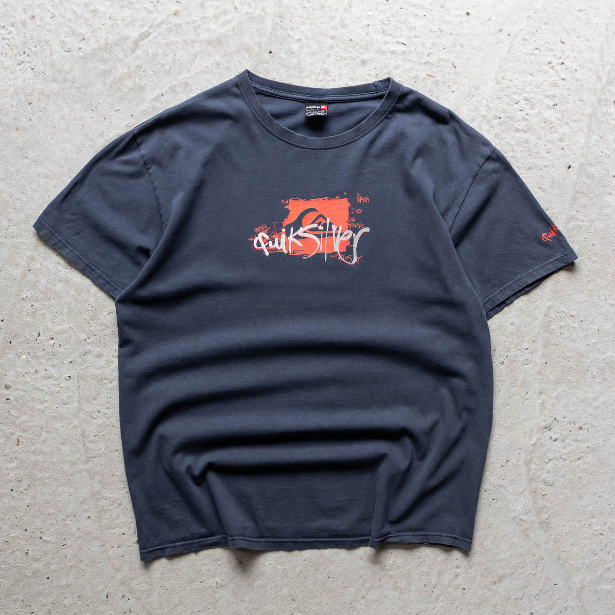Quiksilver Double Sided Graffiti Tee – 2000s (L)