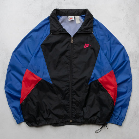 Vintage 90s Nike Colourblock Track Jacket - XL