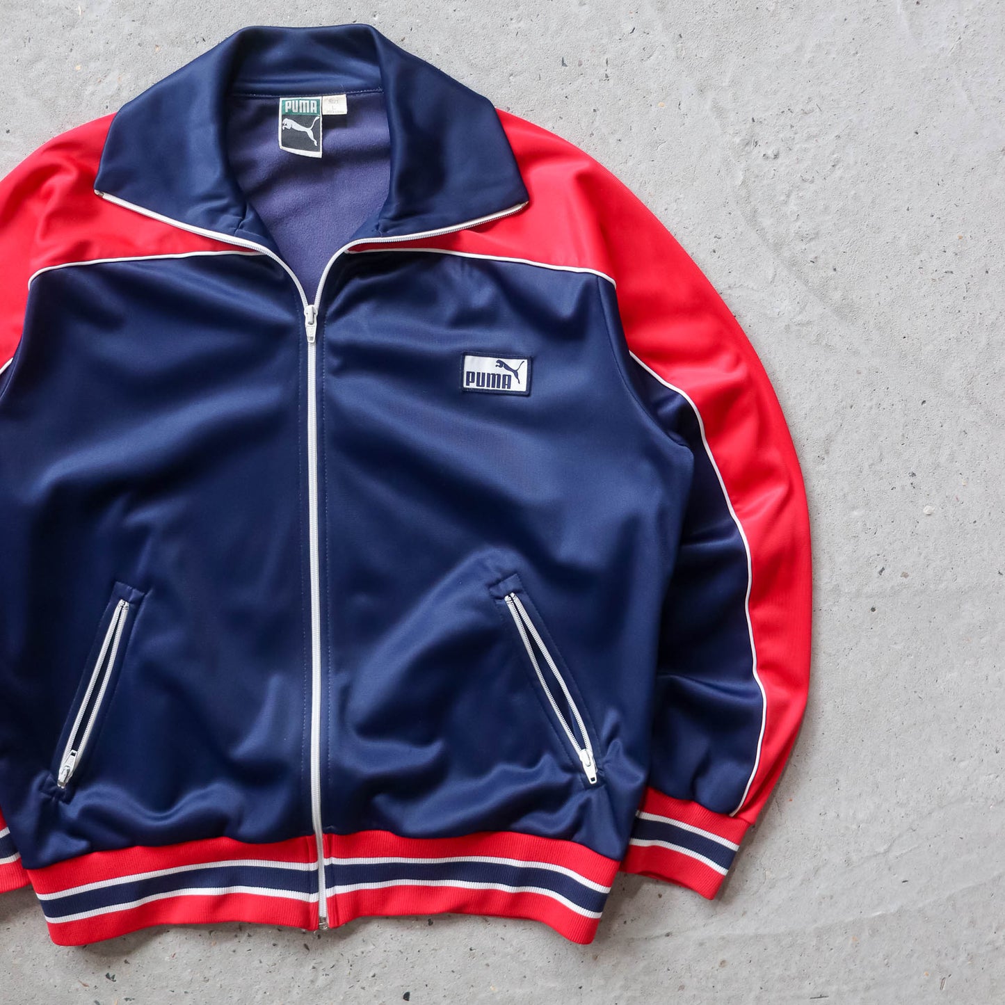 Puma Colourblock Track Jacket - 70s (M)