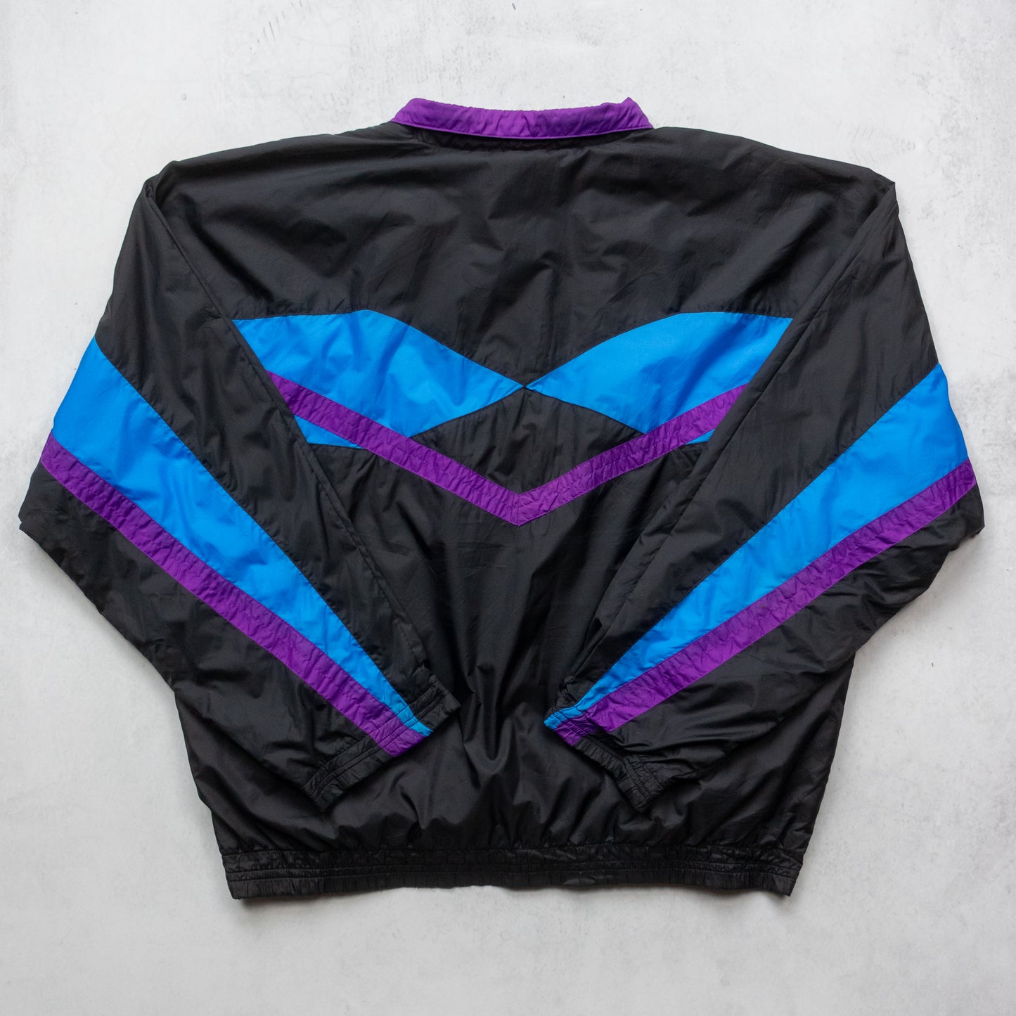 Vintage 90s Nike Geometric Track Jacket - L
