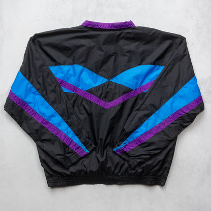 Vintage 90s Nike Geometric Track Jacket - L