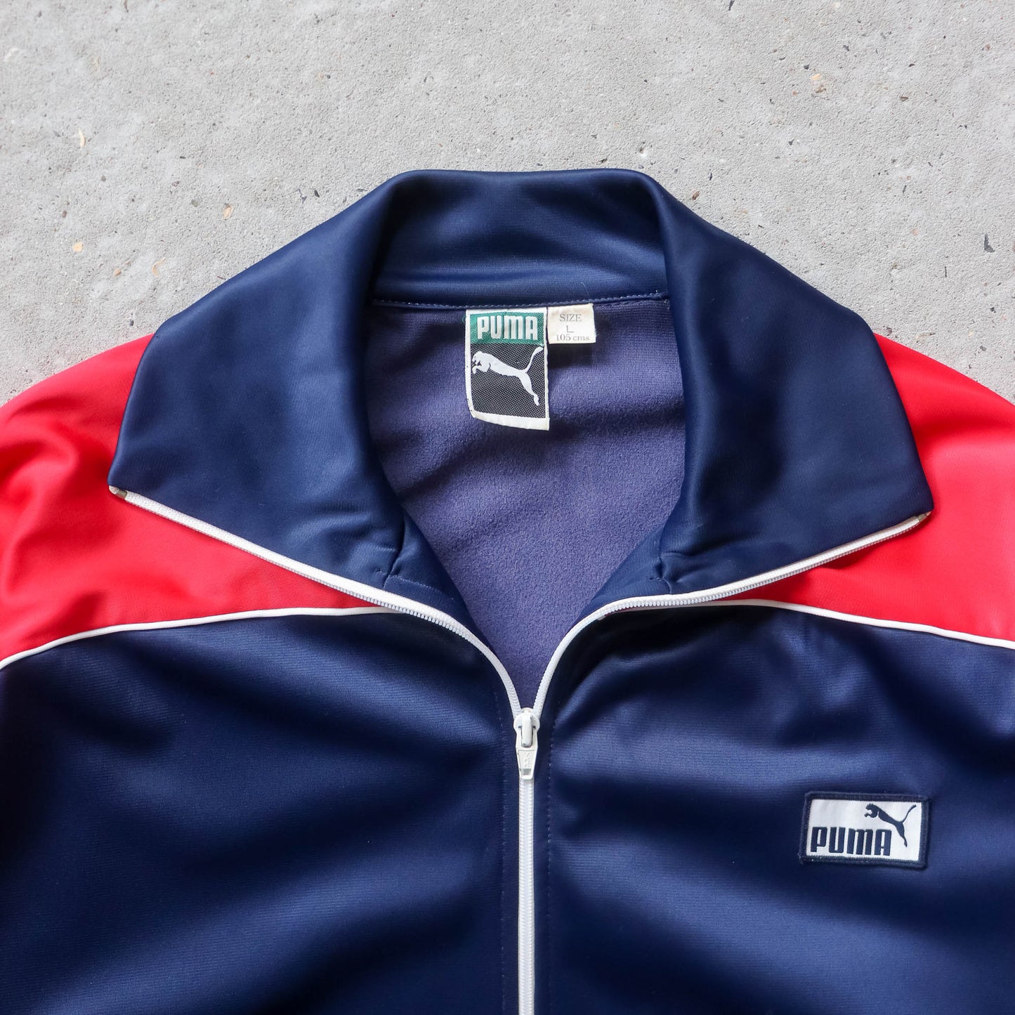Puma Colourblock Track Jacket - 70s (M)