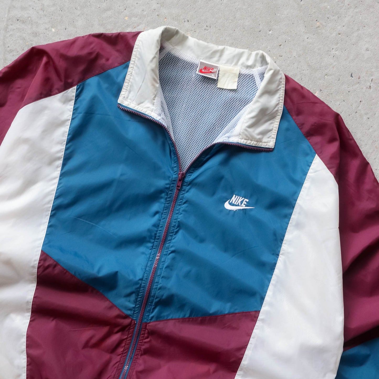 Nike Colourblock Windbreaker Jacket - 90s (XL)