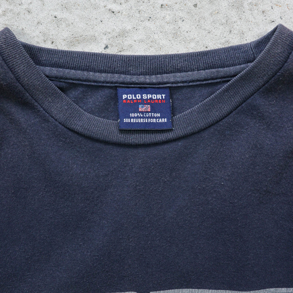 Polo Jeans Co Ralph Lauren Spellout Tee - 90s (XL)