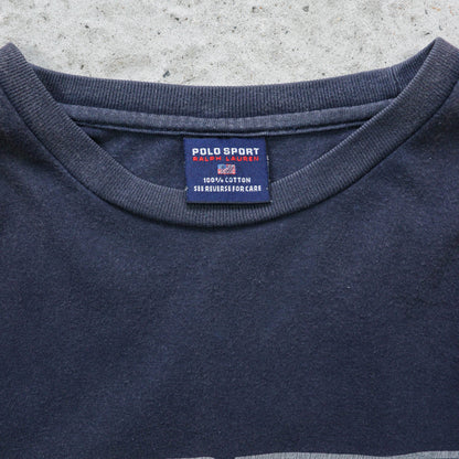 Polo Jeans Co Ralph Lauren Spellout Tee - 90s (XL)