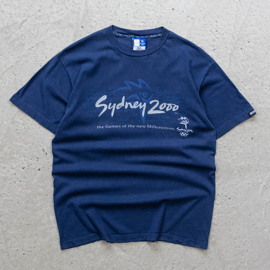 Sydney Olympics Embroidered Bonds Tee – 2000 (M)