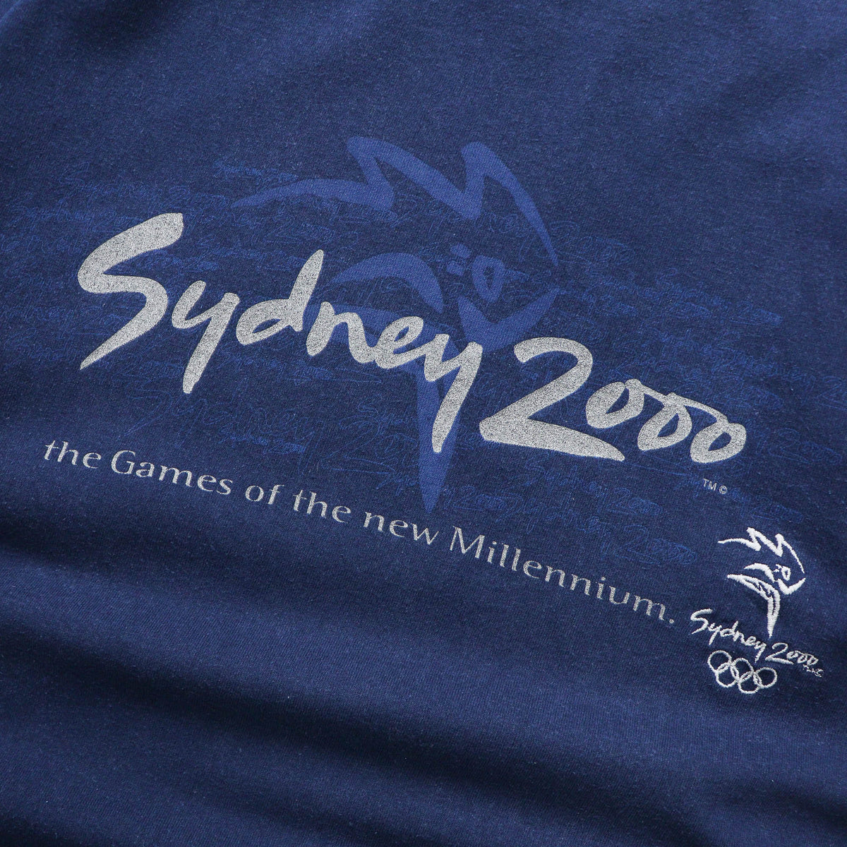 Sydney Olympics Embroidered Bonds Tee – 2000 (M)