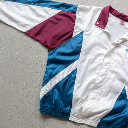 Nike Colourblock Windbreaker Jacket - 90s (XL)