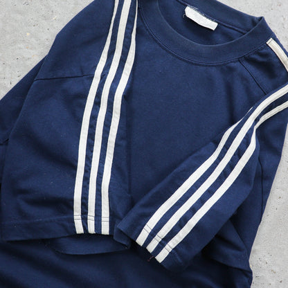 Adidas 3-Stripes Big Logo Tee - 90s (L)