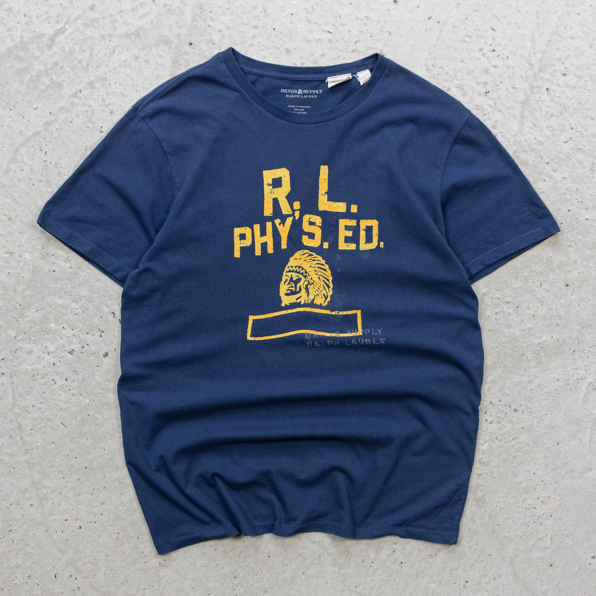 Ralph Lauren Denim & Supply RL Phys Ed Tee – (L)
