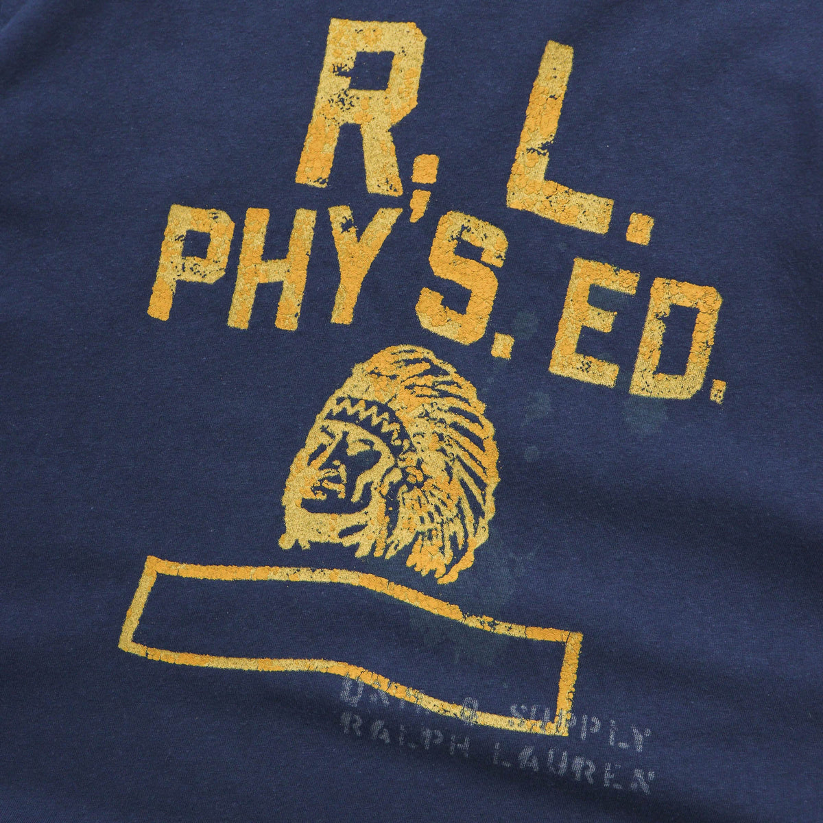 Ralph Lauren Denim & Supply RL Phys Ed Tee – (L)