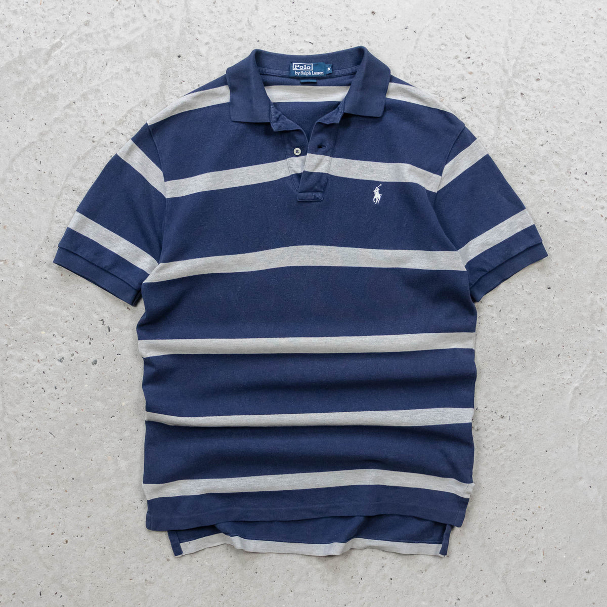 Polo Ralph Lauren Striped Polo Shirt – 2000s (M)
