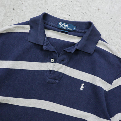 Polo Ralph Lauren Striped Polo Shirt – 2000s (M)