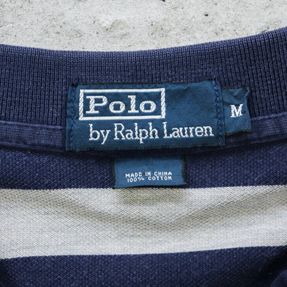 Polo Ralph Lauren Striped Polo Shirt – 2000s (M)