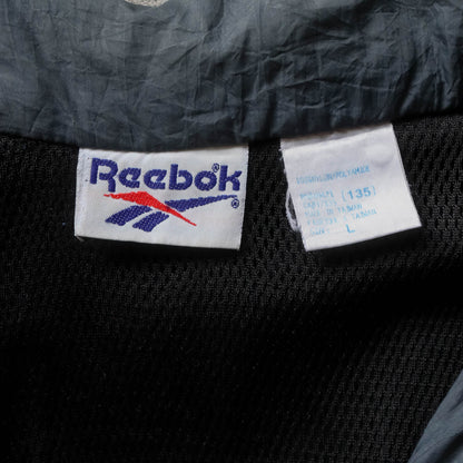 Reebok Big Logo Windbreaker Jacket - 90s (L)