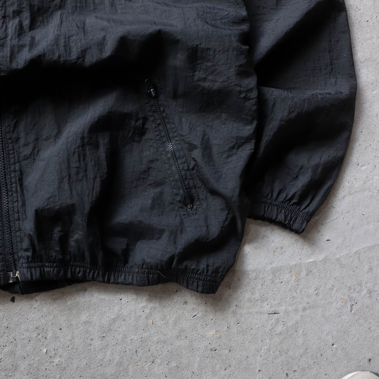 Reebok Big Logo Windbreaker Jacket - 90s (L)